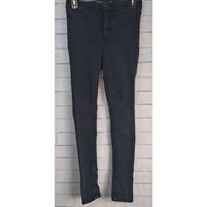 Hollister High-Rise Super Skinny Jeans Juniors Size 3R Black Denim Stretch Teen